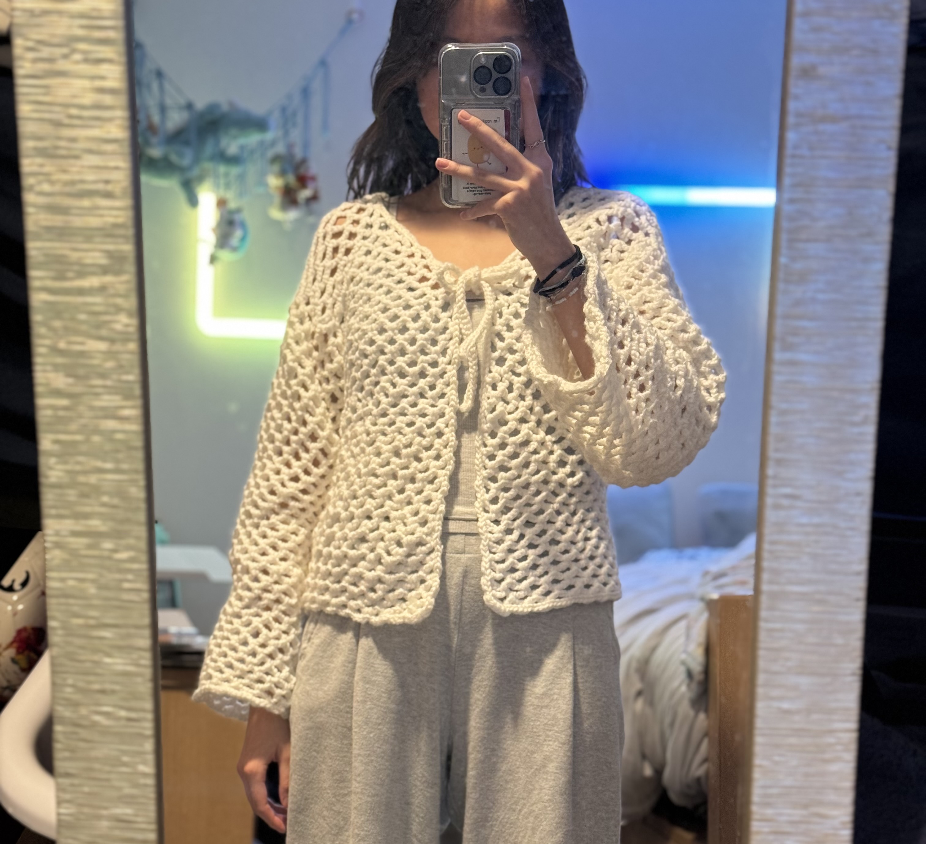 crochet cardigan