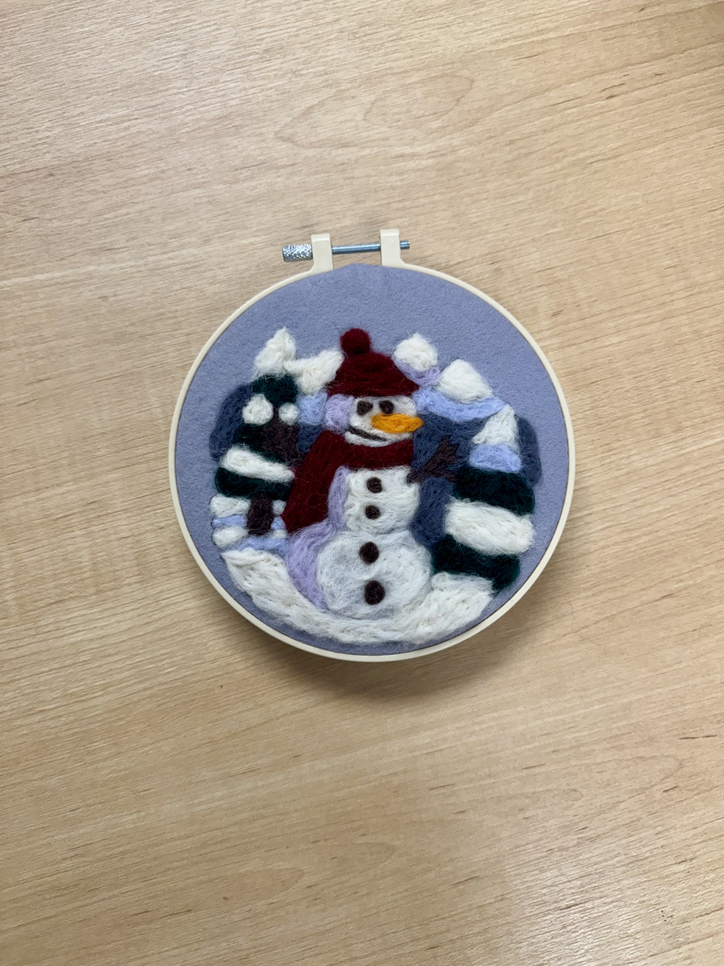 felt snowman