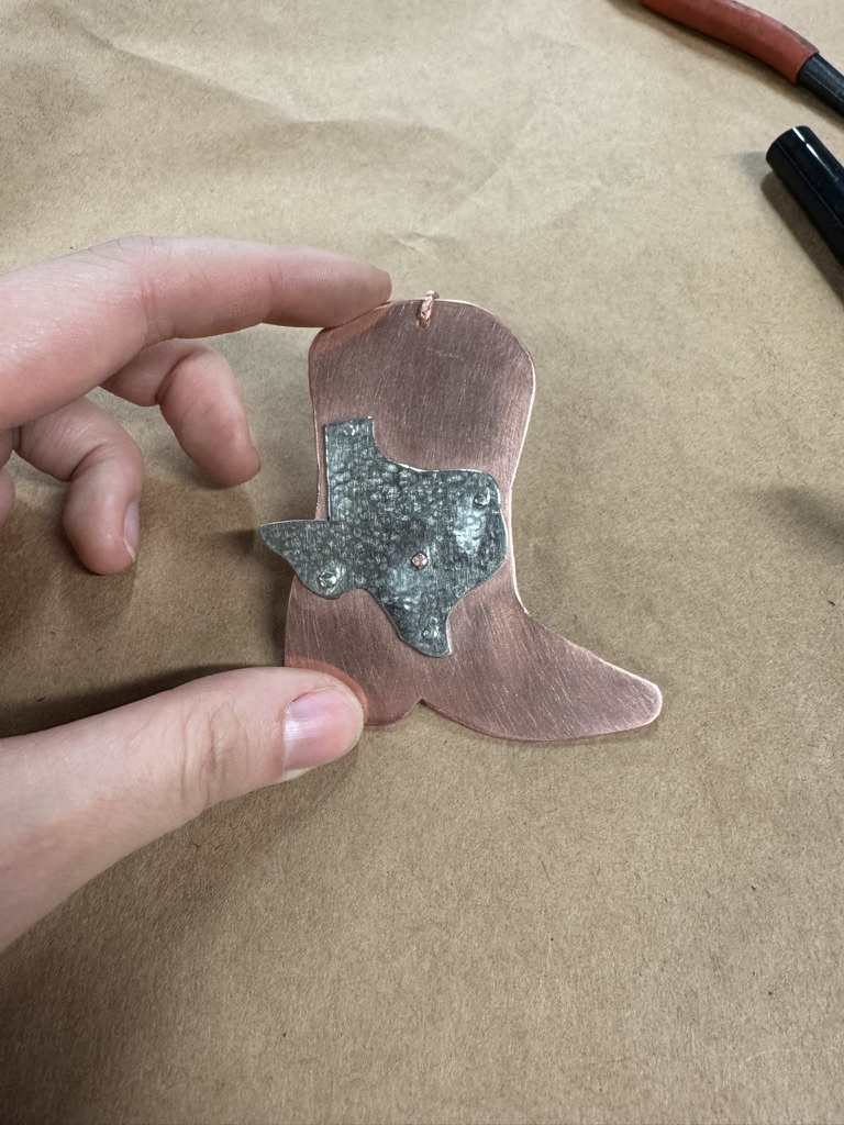 metal amulet