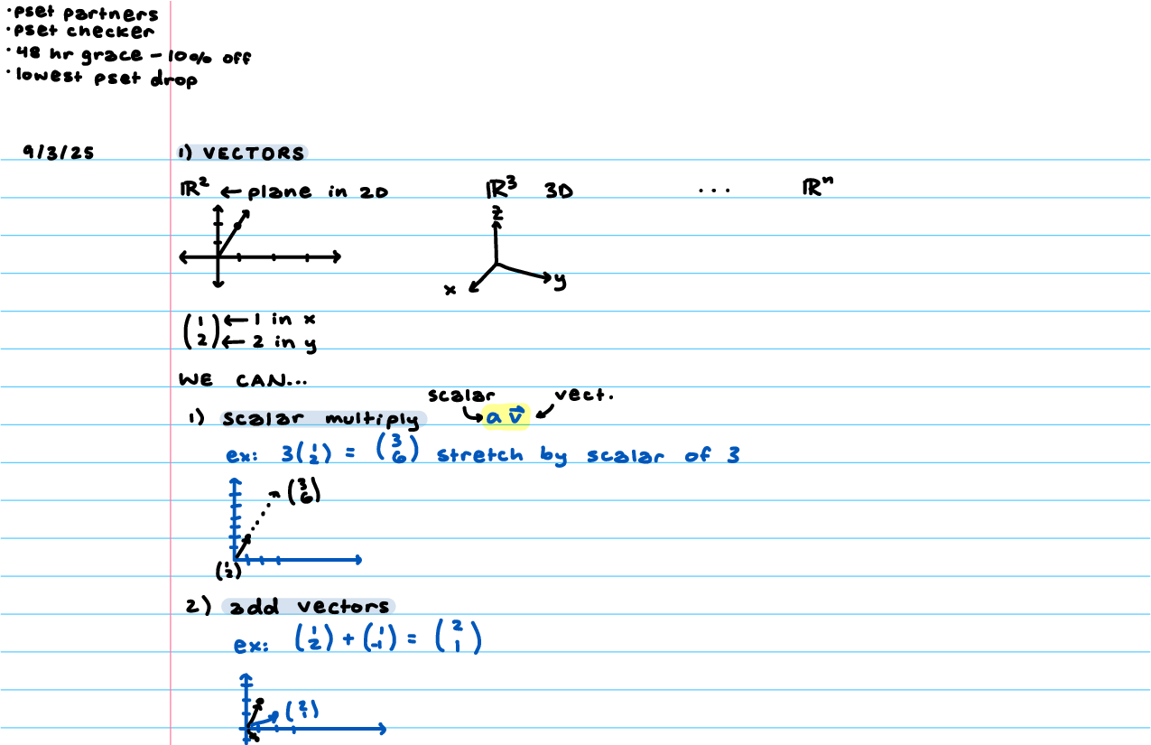 Preview of 18.06 Notes